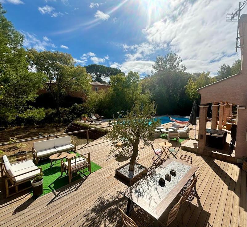 Le Mas Victoria - Chambres D'Hotes Avec Table D'Hotes-Parking Prive Ferme การ์กาซอน ภายนอก รูปภาพ