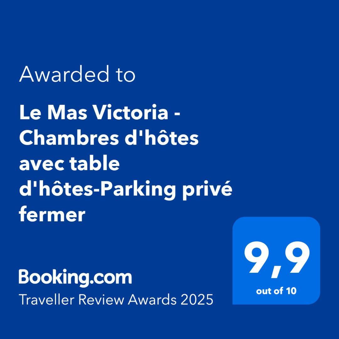 Le Mas Victoria - Chambres D'Hotes Avec Table D'Hotes-Parking Prive Ferme การ์กาซอน ภายนอก รูปภาพ